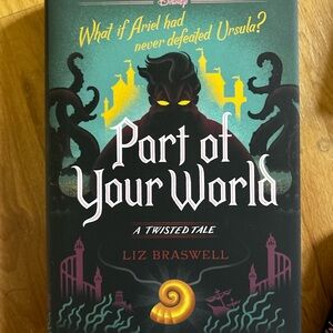 Disney Part of Your World: A Twisted Tale - Black and Yellow Cover